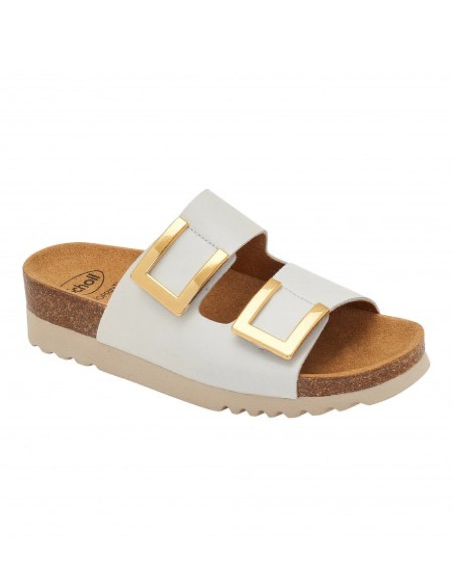 Femmes Scholl | Montherey * 302*Cuir Blanc