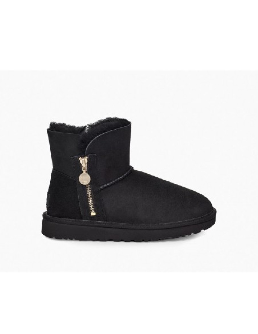 Femmes UGG | Bailey Zip Mini Noir